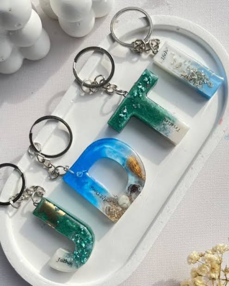 Gantungan Kunci Resin